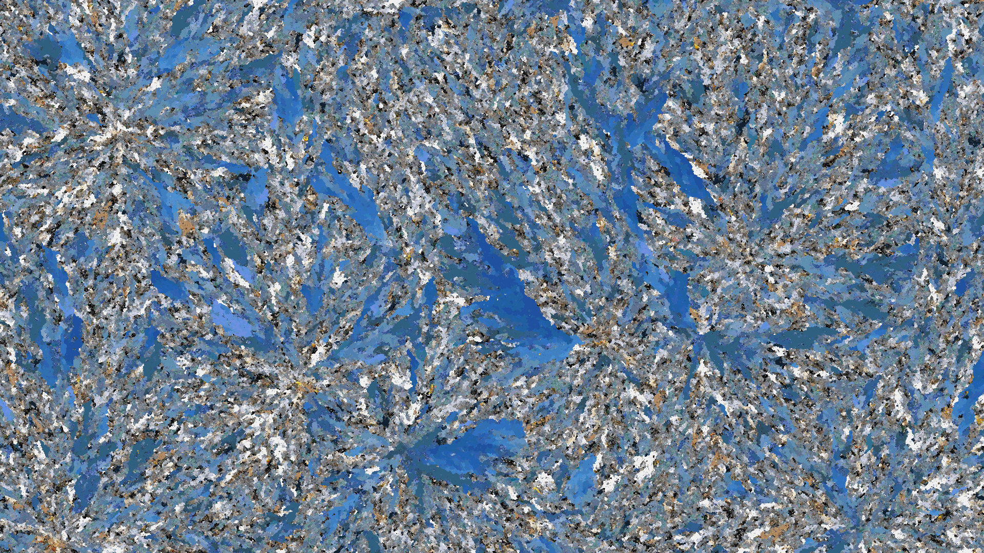 Procedural image generation output